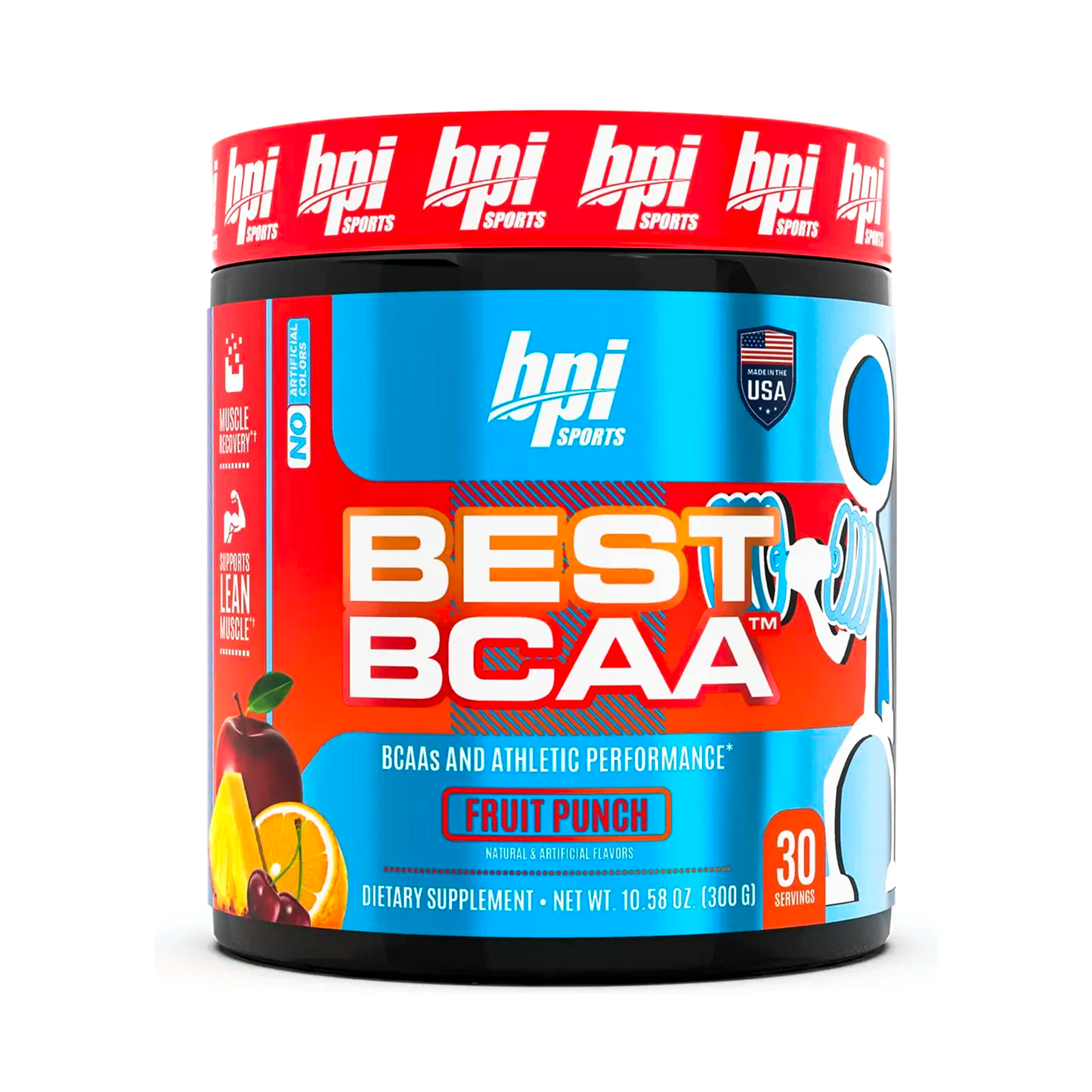 Best BCAA BPI Sports 30 Servicios Sabor Fruit Punch