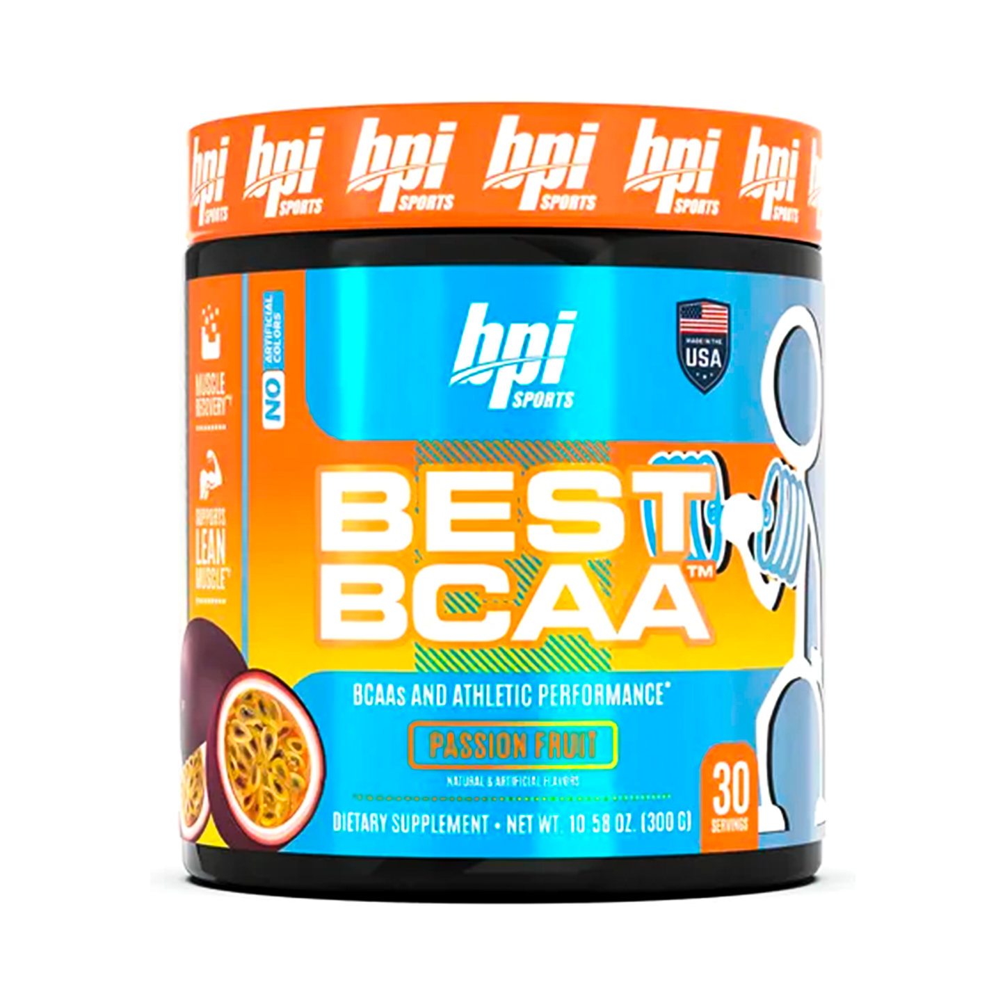 Best BCAA BPI Sports 30 Servicios Sabor Passion Fruit