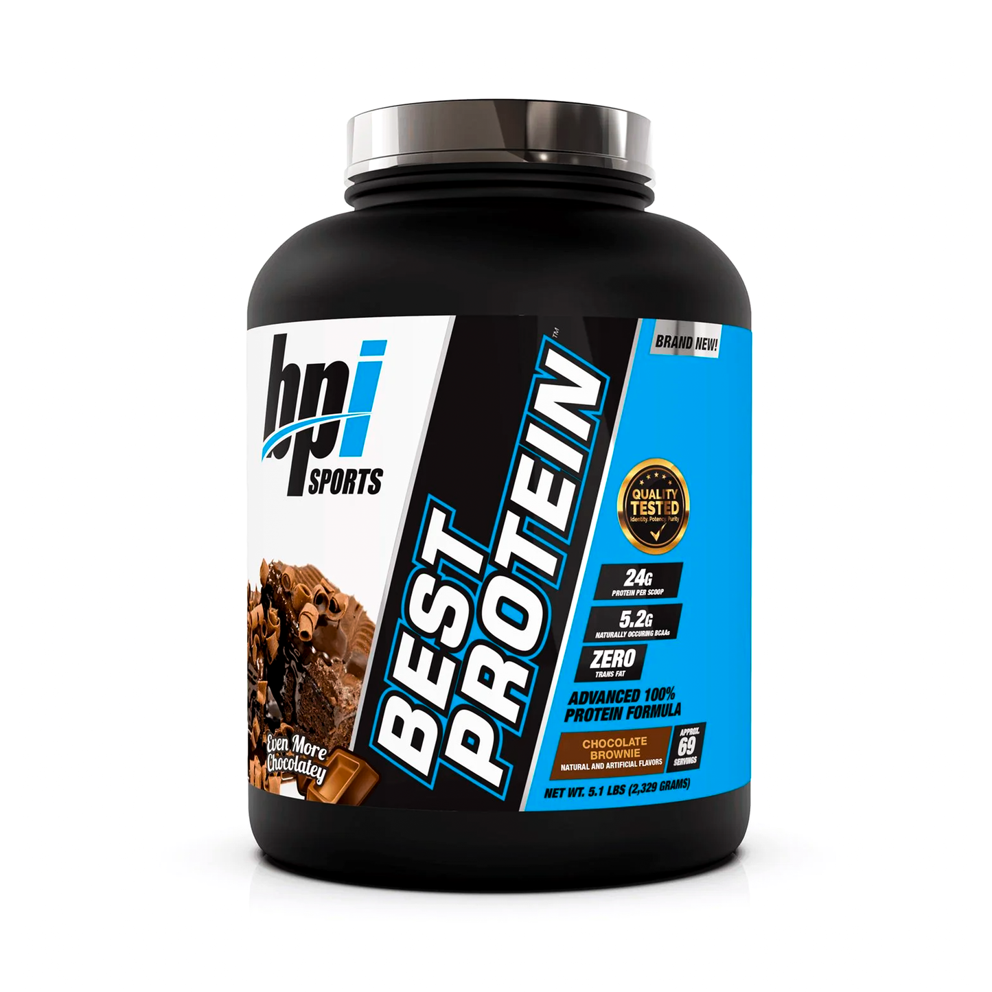 Best Protein BPI Sports 65 Servicios Sabor Chocolate Brownie