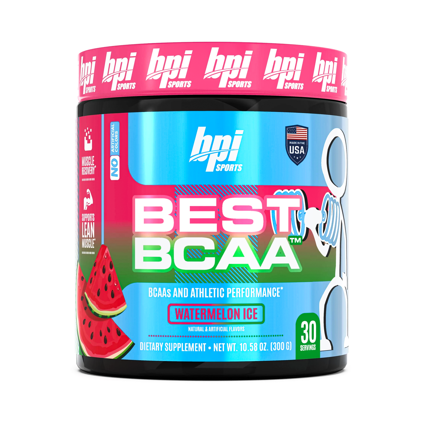 Best BCAA BPI Sports 30 Servicios Sabor Watermalon Ice