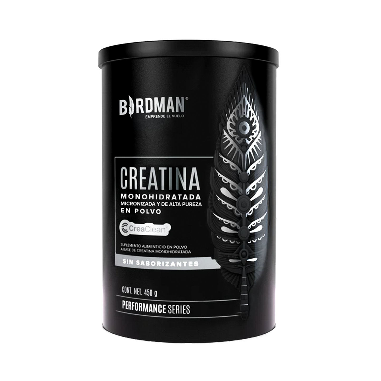 Creatina Monohidratada Birdman 90 Servicios Sin Sabor