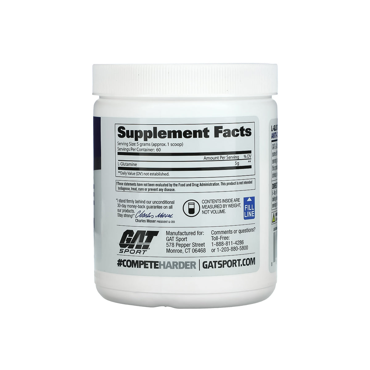 Glutamine GAT Sport 60 Servicios