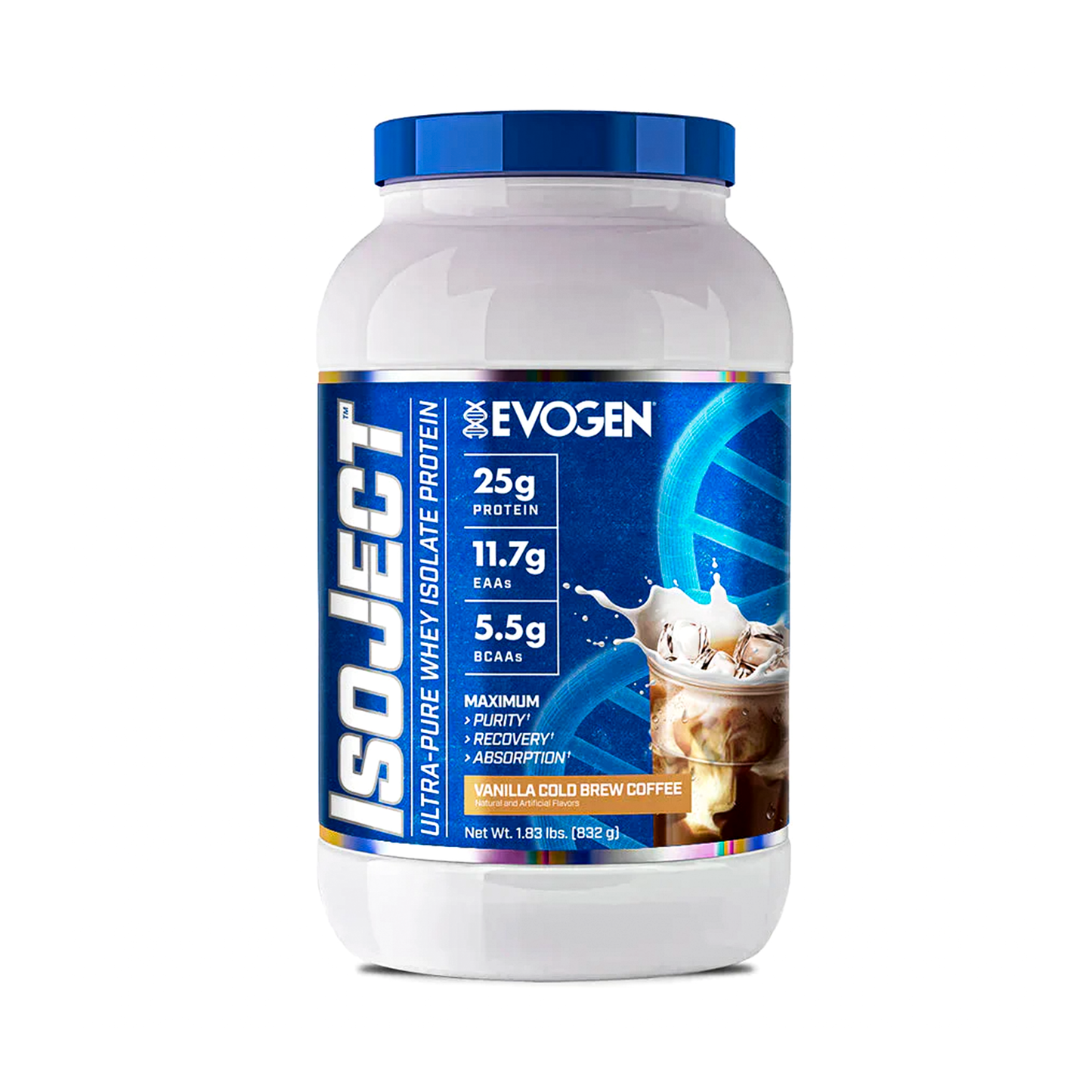 IsoJet Evogen Nutrition 28 Servicios Sabor Vanilla Bean