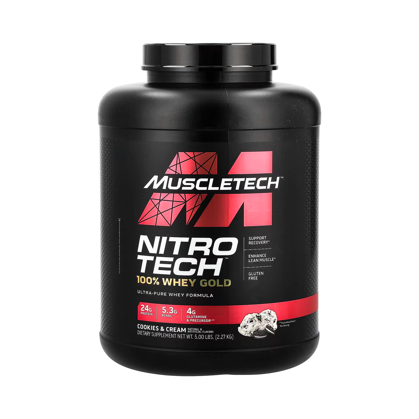 NitroTech Whey Gold Muscletech 70 Servicios Sabor Cookies And Cream