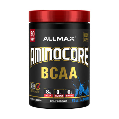Amino Core ALLMAX 30 Servicios Sabor Blue Raspberry