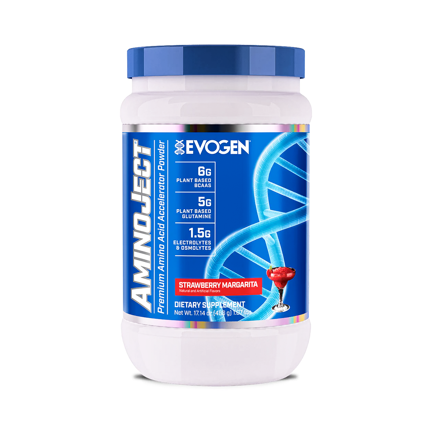AminoJet Evogen Nutrition 30 Servicios Sabor Strawberry Margarita