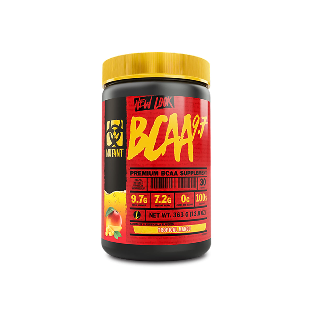 BCAA 9.7 Mutant 30 Servicios Sabor Tropical Mango