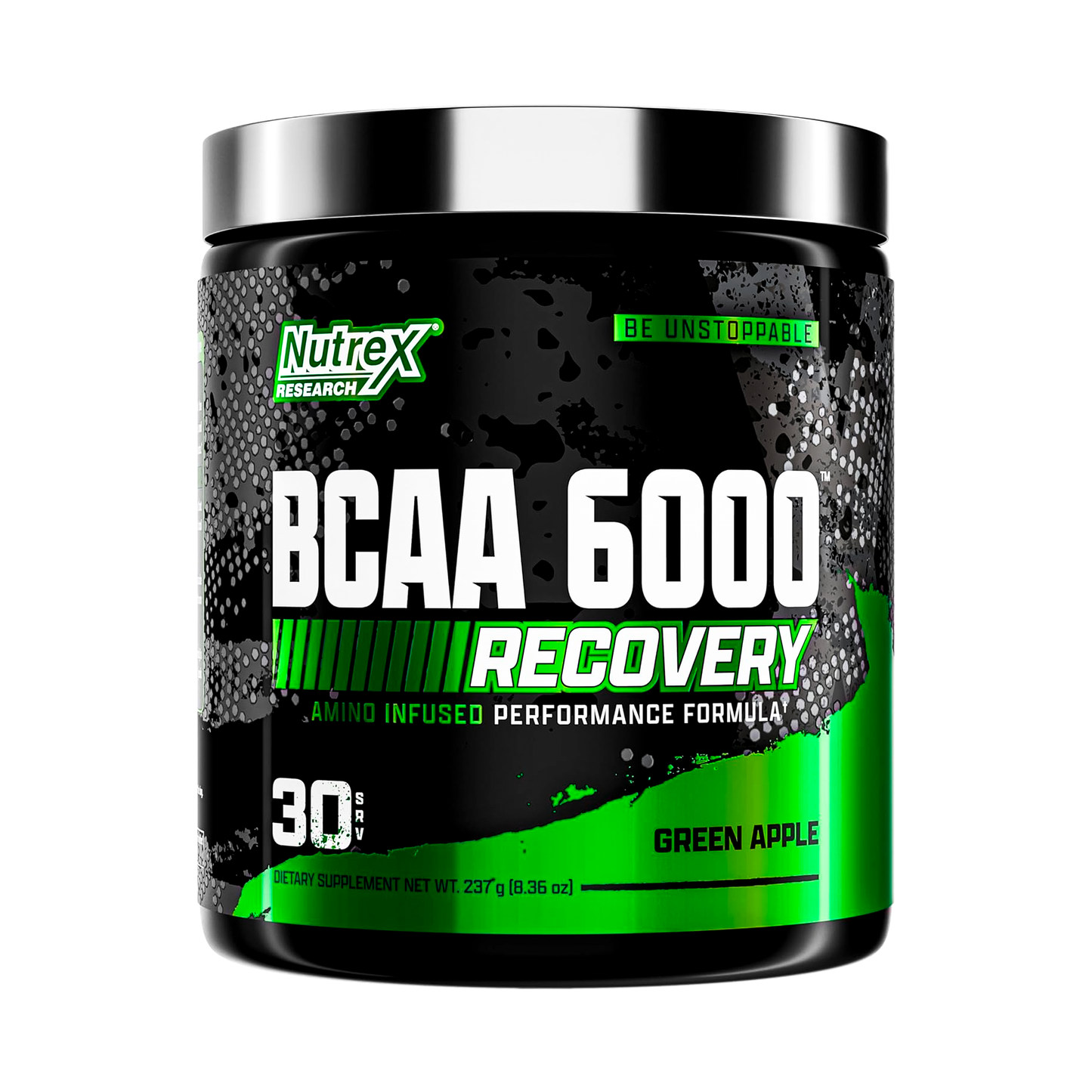 BCAA 6000 Recovery Nutrex 30 Servicios Sabor Green Apple