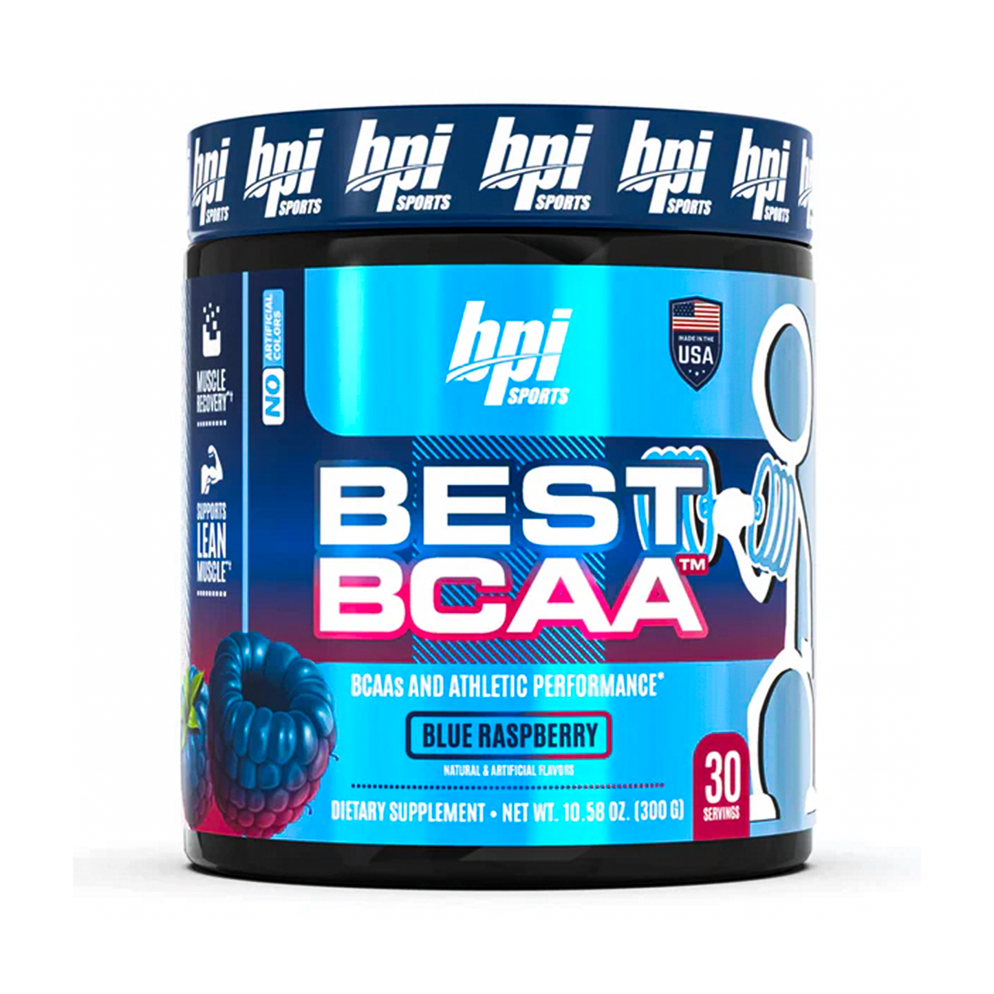 Best BCAA BPI Sports 30 Servicios Sabor Blue Raspberry