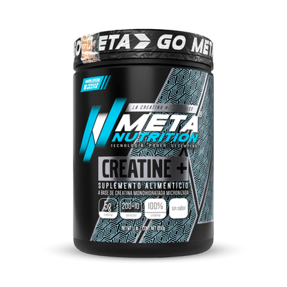 Creatine+ Meta Nutrition 200 Servicios Sin Sabor