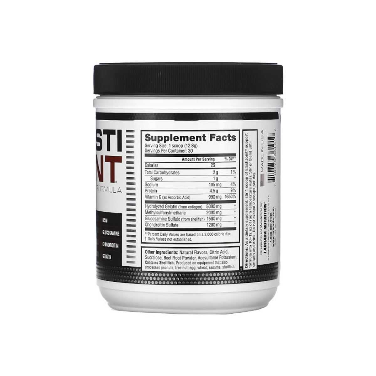 Elasti Joint Labrada 30 Servicios Sabor Orange