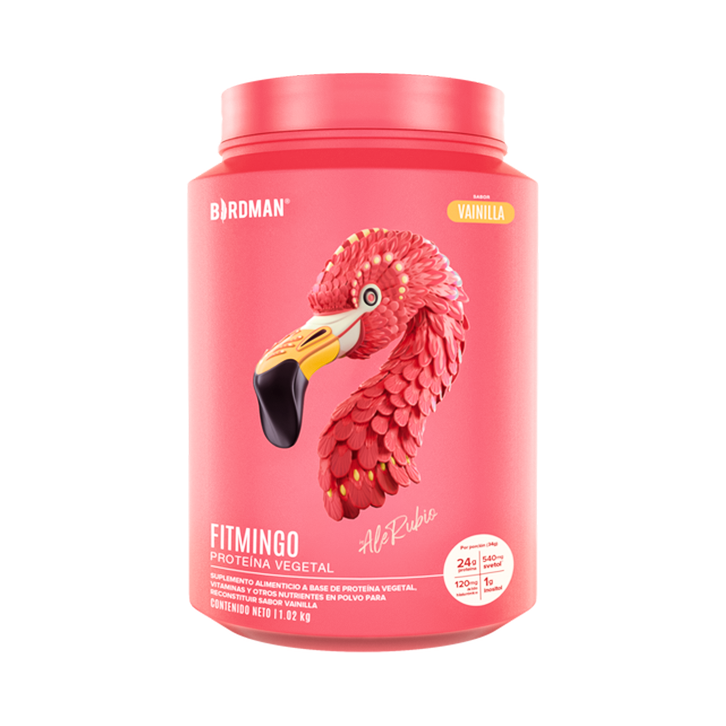 Fitmingo Birdman 30 Servicios Sabor Vainilla