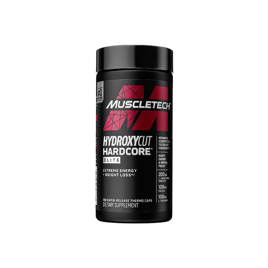 Hydroxycut Hardcore Elite Muscletech 100 Cápsulas