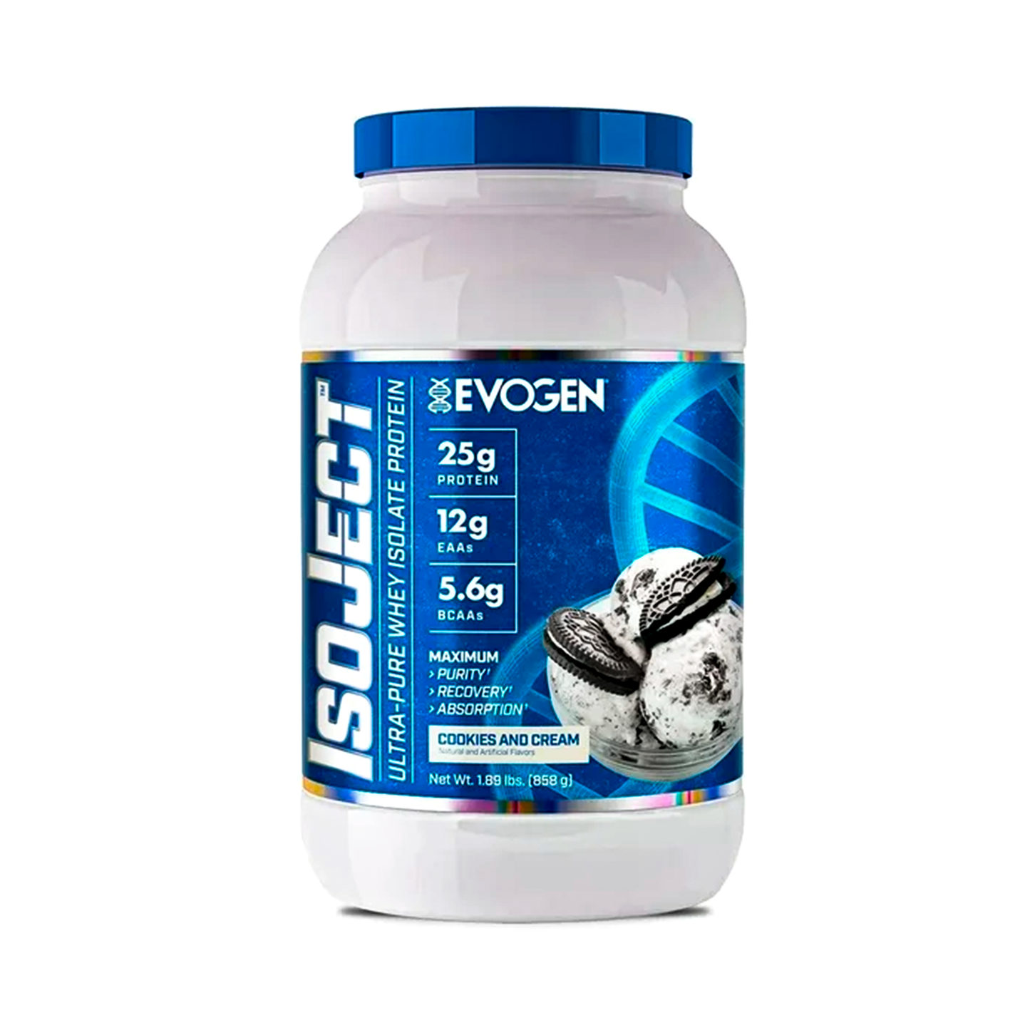 IsoJet Evogen Nutrition 28 Servicios Sabor Cookies And Cream
