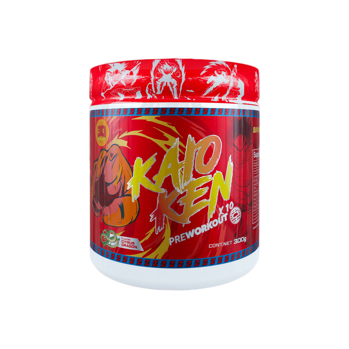 Kaioken x10 Saiyan Labz 30 Servicios