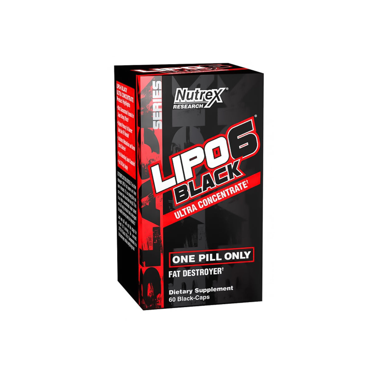 Lipo 6 Black Nutrex 60 Cápsulas Ultra Concentrado