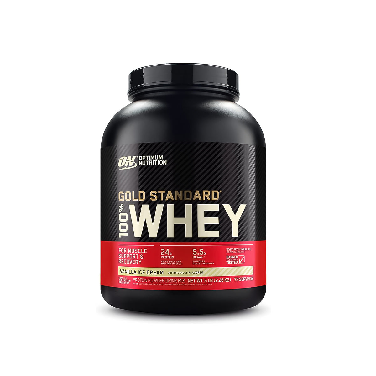 Gold Standard Optimum Nutrition 70 Servicios Sabor Vainilla Ice Cream