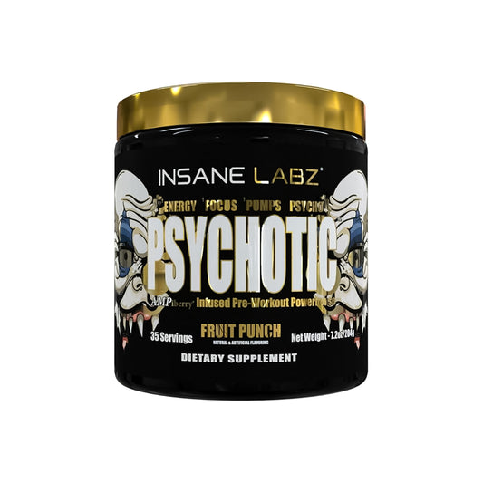Psychotic Gold Insane Labz 35 Servicios Sabor Fruit Punch