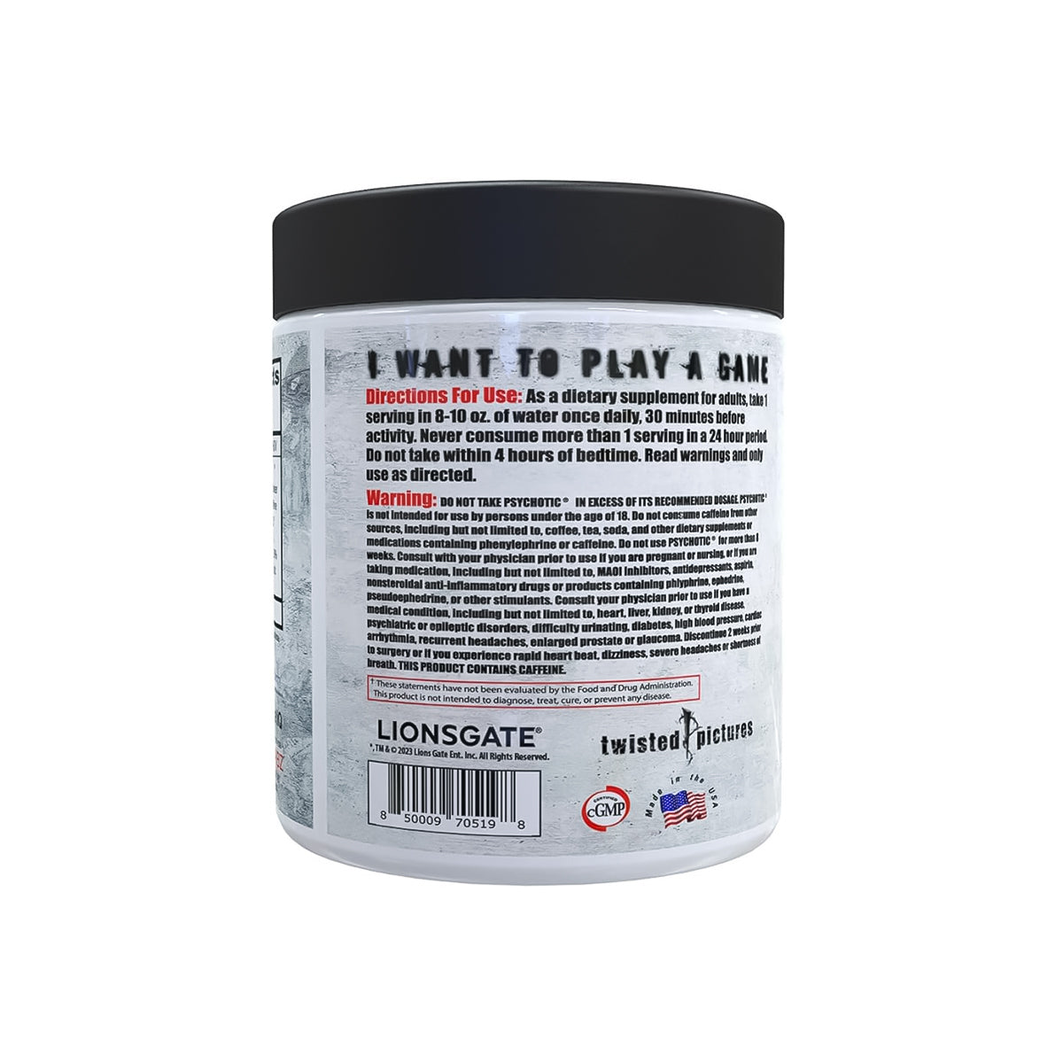 Pyschotic Insane Labz 30 Servicios Sabor Fruit Punch Saw Series