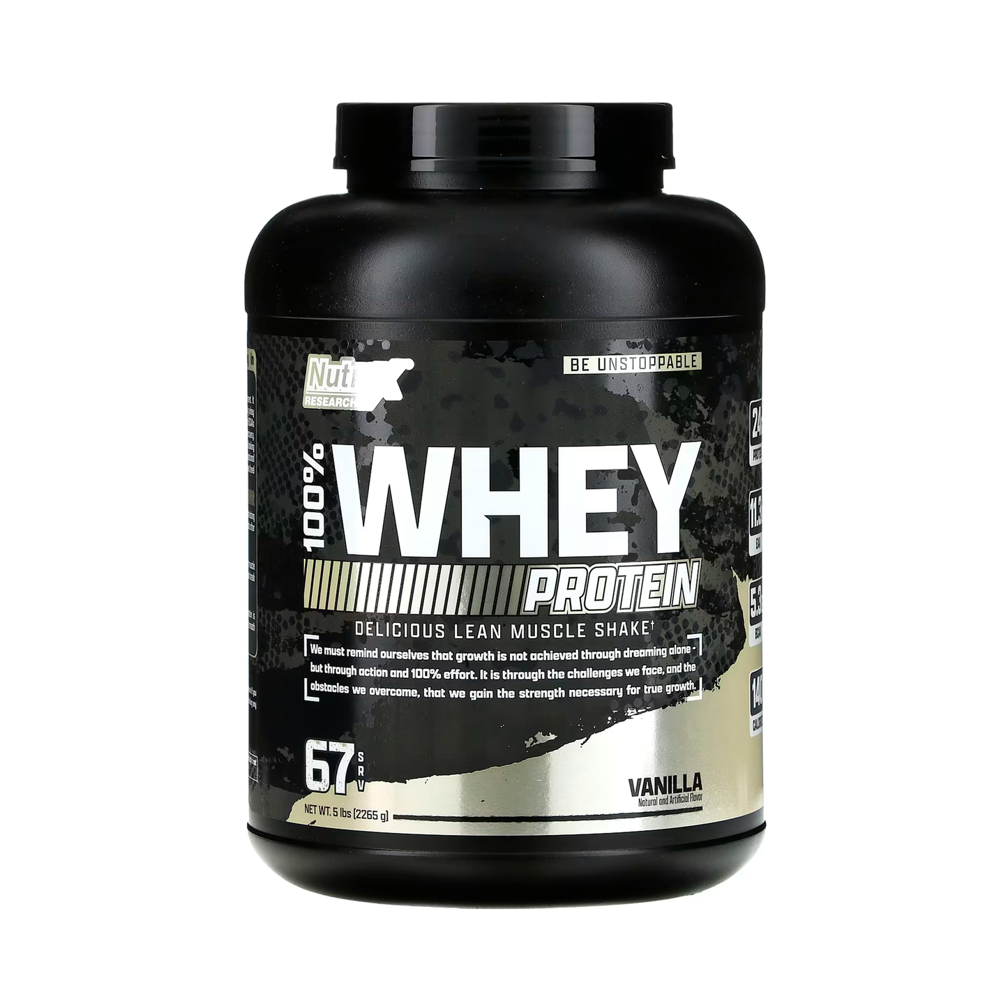 Whey Protein Nutrex 60 Servicios Sabor Vainilla