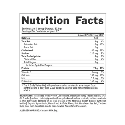 Whey Protein Nutrex 60 Servicios Sabor Chocolate