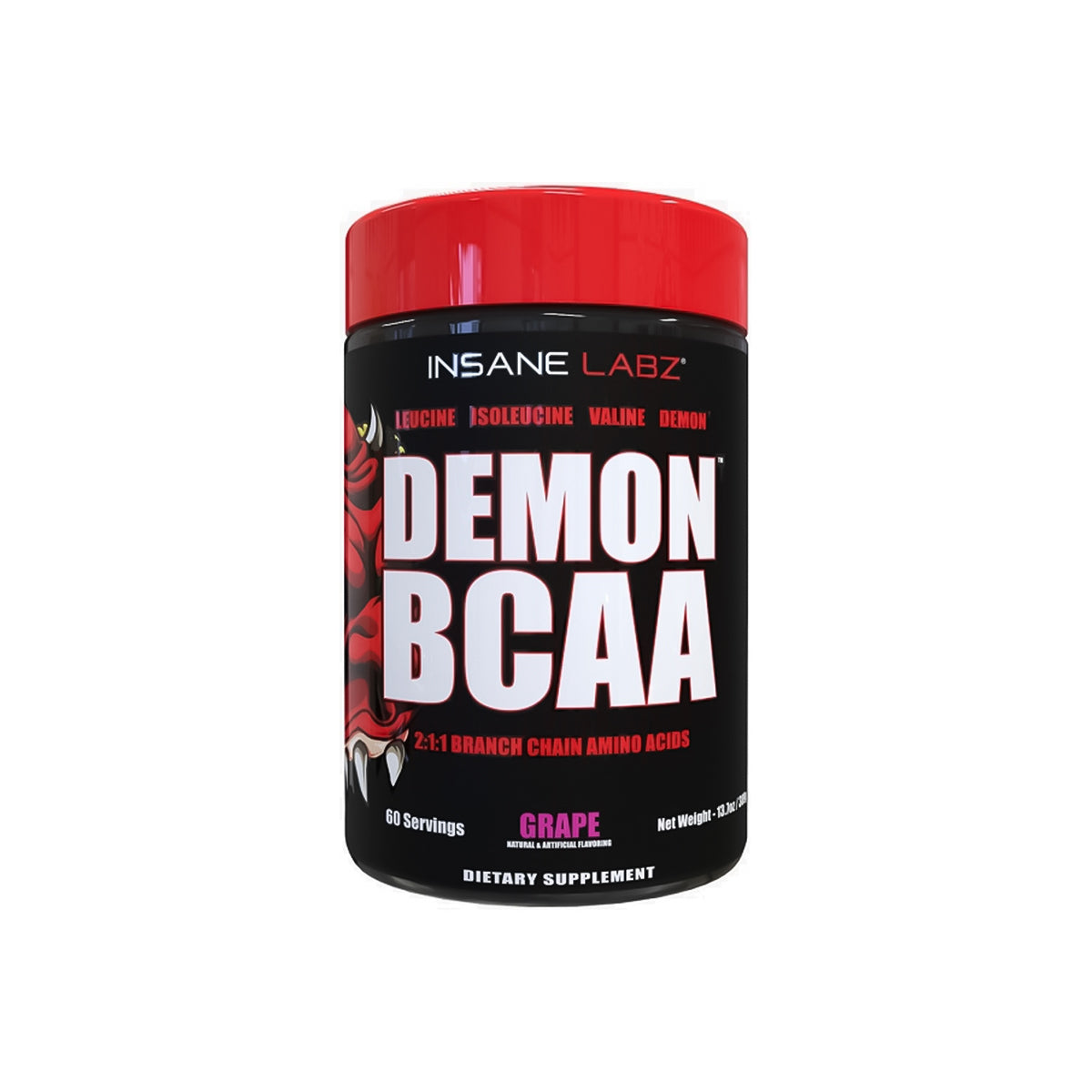 Demon BCAA Insane Labz 60 Servicios Sabor Grape