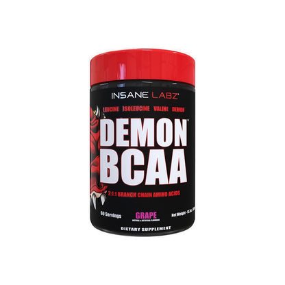 Demon BCAA Insane Labz 60 Servicios Sabor Grape